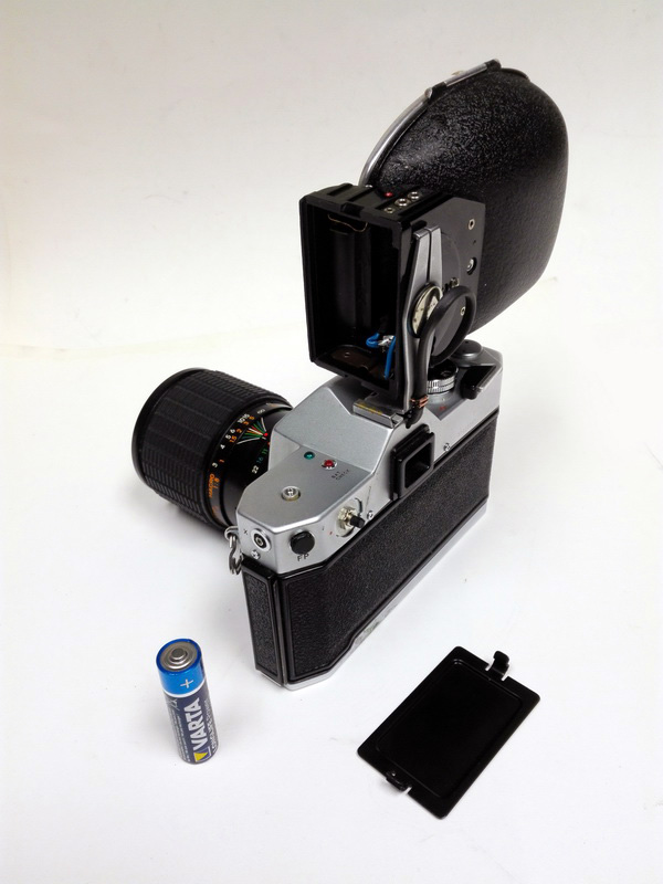 camara fotografia reflex yashica+flash burbuja func 9.8-25x15x13 1u